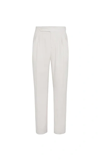 BRUNELLO CUCINELLI BRUNELLO CUCINELLI TUXEDO TROUSERS