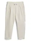 Brunello Cucinelli Tuxedo Trousers In White