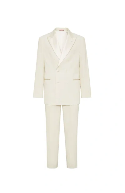 BRUNELLO CUCINELLI BRUNELLO CUCINELLI TUXEDO WITH PEAK LAPEL