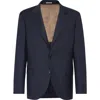 Brunello Cucinelli Single-breasted Virgin-wool Blazer In Blue