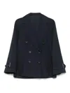 Brunello Cucinelli Double-breasted Jacket In Blue