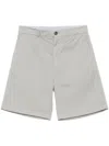 Brunello Cucinelli Chino-shorts Aus Twill In Grün