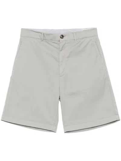 Brunello Cucinelli Chino-shorts Aus Twill In Grün