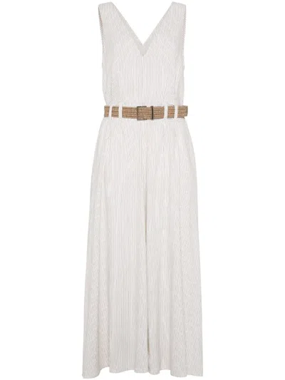 BRUNELLO CUCINELLI TWILL DRESS