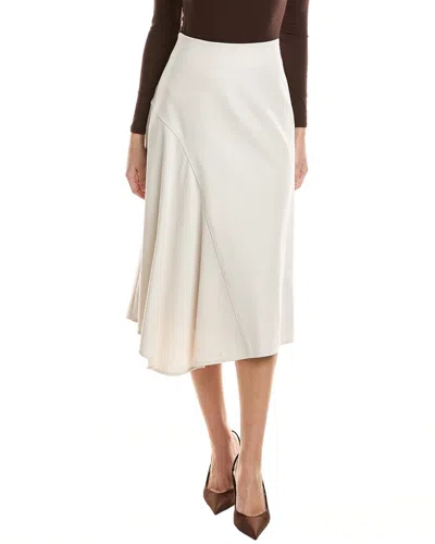 BRUNELLO CUCINELLI BRUNELLO CUCINELLI TWILL MIDI SKIRT