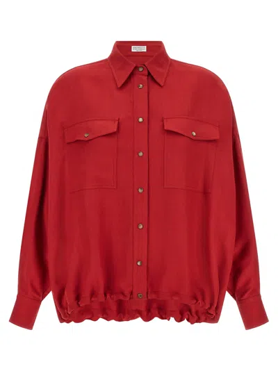 BRUNELLO CUCINELLI BRUNELLO CUCINELLI TWILL SHIRT