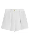 Brunello Cucinelli Twill Shorts In 白色