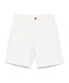 Brunello Cucinelli Shorts Aus Twill In White