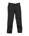 Brunello Cucinelli Twill Tapered Trousers In Black