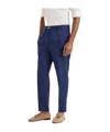 Brunello Cucinelli Men Wool Corduroy Trousers In Blue