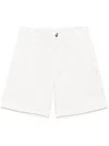Brunello Cucinelli Shorts Aus Twill In Weiss