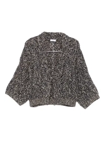 Brunello Cucinelli Twist-detail Cardigan