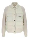 Brunello Cucinelli Two-material  Down Jacket