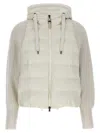 Brunello Cucinelli Wool Sleeved Down Jacket