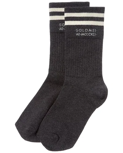 Brunello Cucinelli Two-tone Socks
