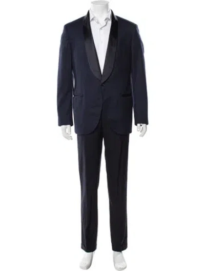 Pre-owned Brunello Cucinelli Two-piece Suit In Blue