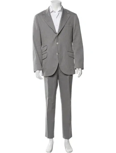 Pre-owned Brunello Cucinelli Two-piece Suit In Grey