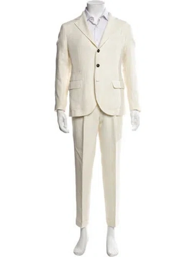 Pre-owned Brunello Cucinelli Two-piece Suit In Neutral