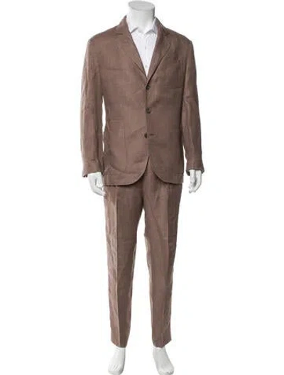 Pre-owned Brunello Cucinelli Two-piece Suit In Neutral