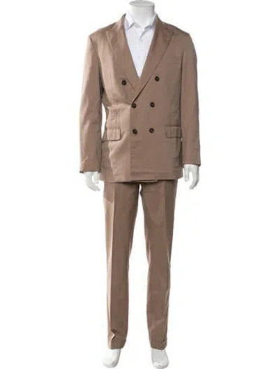 Pre-owned Brunello Cucinelli Two-piece Suit In Neutrals