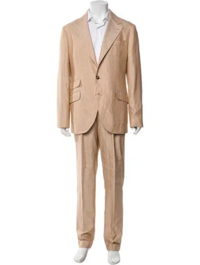 Pre-owned Brunello Cucinelli Two-piece Suit W/ Tags In Neutrals