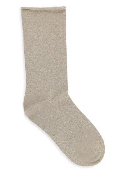 Brunello Cucinelli Beige Cucinelli Viscose Socks