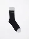 Brunello Cucinelli Cotton Socks In Black