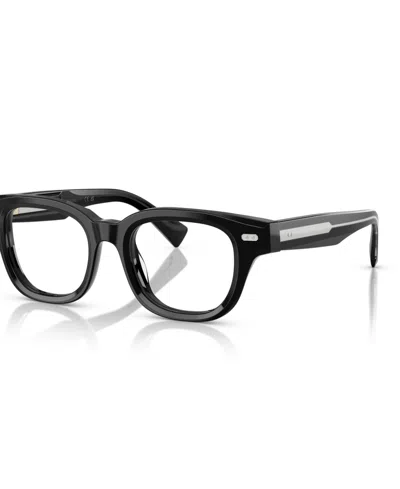 Brunello Cucinelli Unisex Miles Eyeglasses, Bc3012 In Black