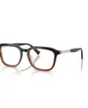 Brunello Cucinelli 53mm Rectangle Optical Glasses In Brown