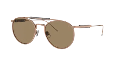 Brunello Cucinelli Unisex Sunglass Bc2004st In Nocciola