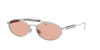 Brunello Cucinelli Unisex Sunglass Bc2013st In Silver