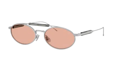 Brunello Cucinelli Unisex Sunglass Bc2013st In Silver