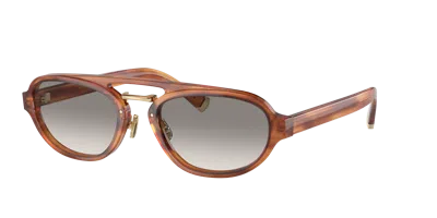Brunello Cucinelli Unisex Sunglasses Bc4008s In Desert