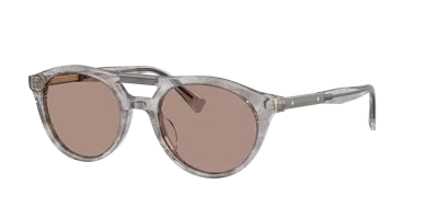 Brunello Cucinelli Unisex Sunglass Bc4020s In Gray