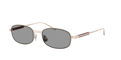 Brunello Cucinelli Unisex Sunglasses Bc2018st In Burgundy