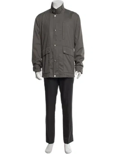 Pre-owned Brunello Cucinelli Utility Jacket In Grey