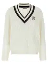 Brunello Cucinelli Braided Cotton Sweater Sweaters And Cardigans White In Neutral