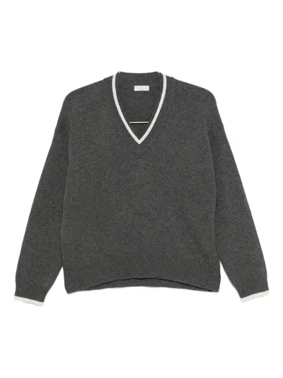 Brunello Cucinelli V-neck Cashmere Sweater
