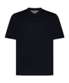 Brunello Cucinelli Brunello Cucinlli V-neck T-shirt In Black