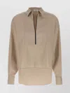 Brunello Cucinelli V-neck Shirt With Collared Design