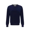 Brunello Cucinelli Crew Neck Knit Sweater In Black