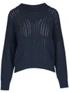 Brunello Cucinelli Pullover Mit V-ausschnitt In Blau