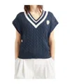 Brunello Cucinelli Cotton Vest In Blue