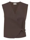 Brunello Cucinelli Tropical Luxury Wool Vest