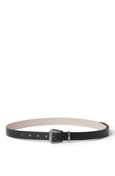 BRUNELLO CUCINELLI BRUNELLO CUCINELLI VACHETTA BELT WITH MONILI
