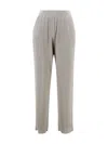 Brunello Cucinelli Vanisè Trousers In Gray