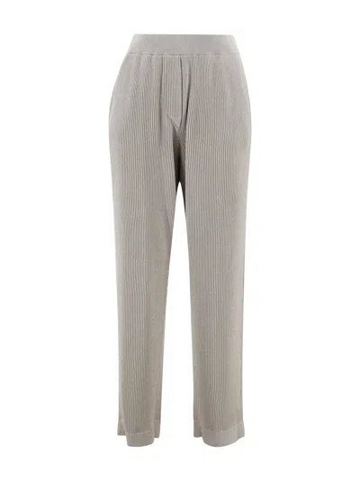 Brunello Cucinelli Vanisè Trousers In Gray