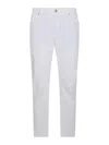 Brunello Cucinelli Straight-leg Jeans In White