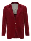 Brunello Cucinelli Velvet Blazer In Red