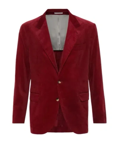 BRUNELLO CUCINELLI VELVET BLAZER